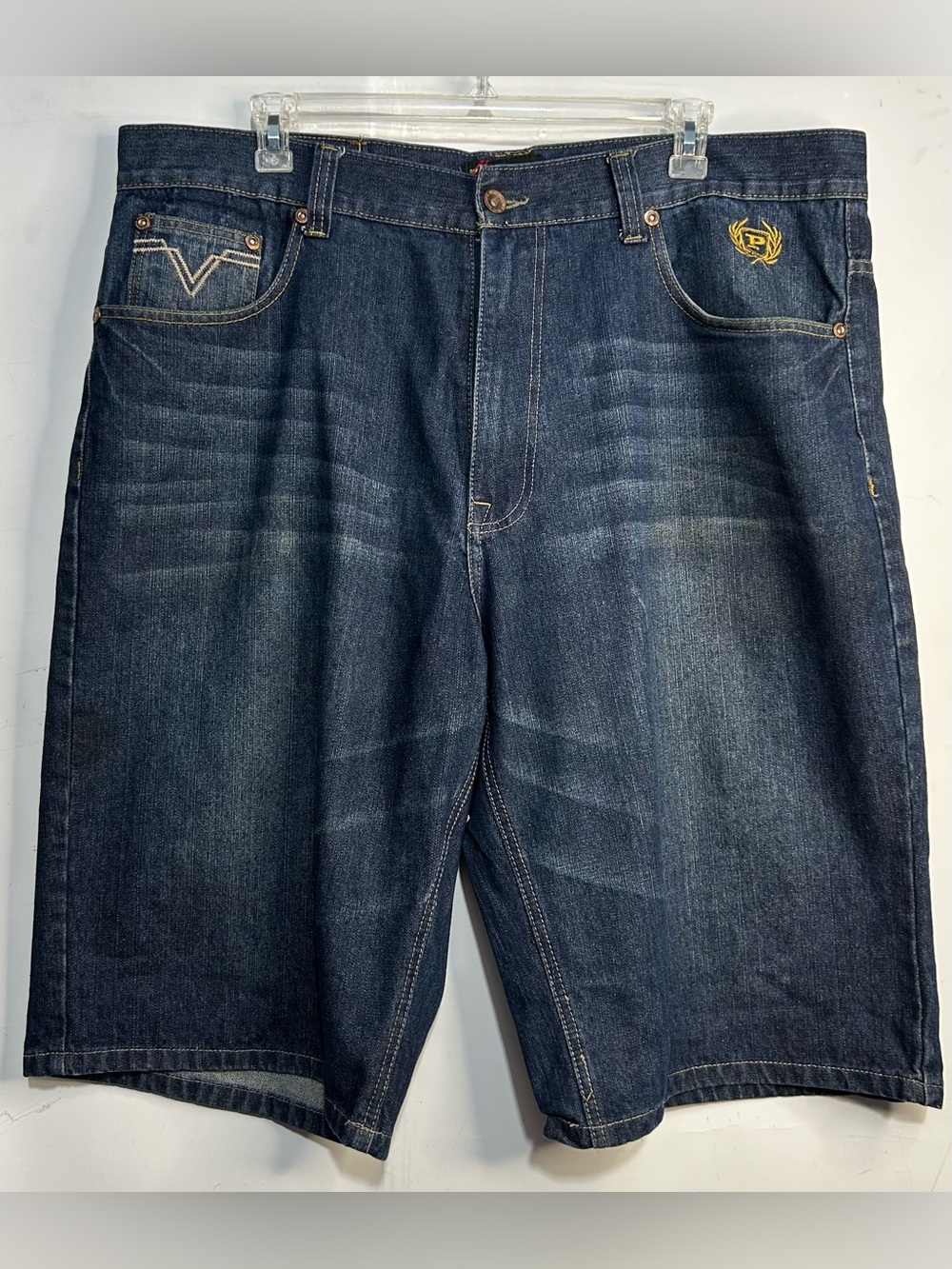 PHAT Farm‎ Classics Denim Bermuda Shorts Size 44